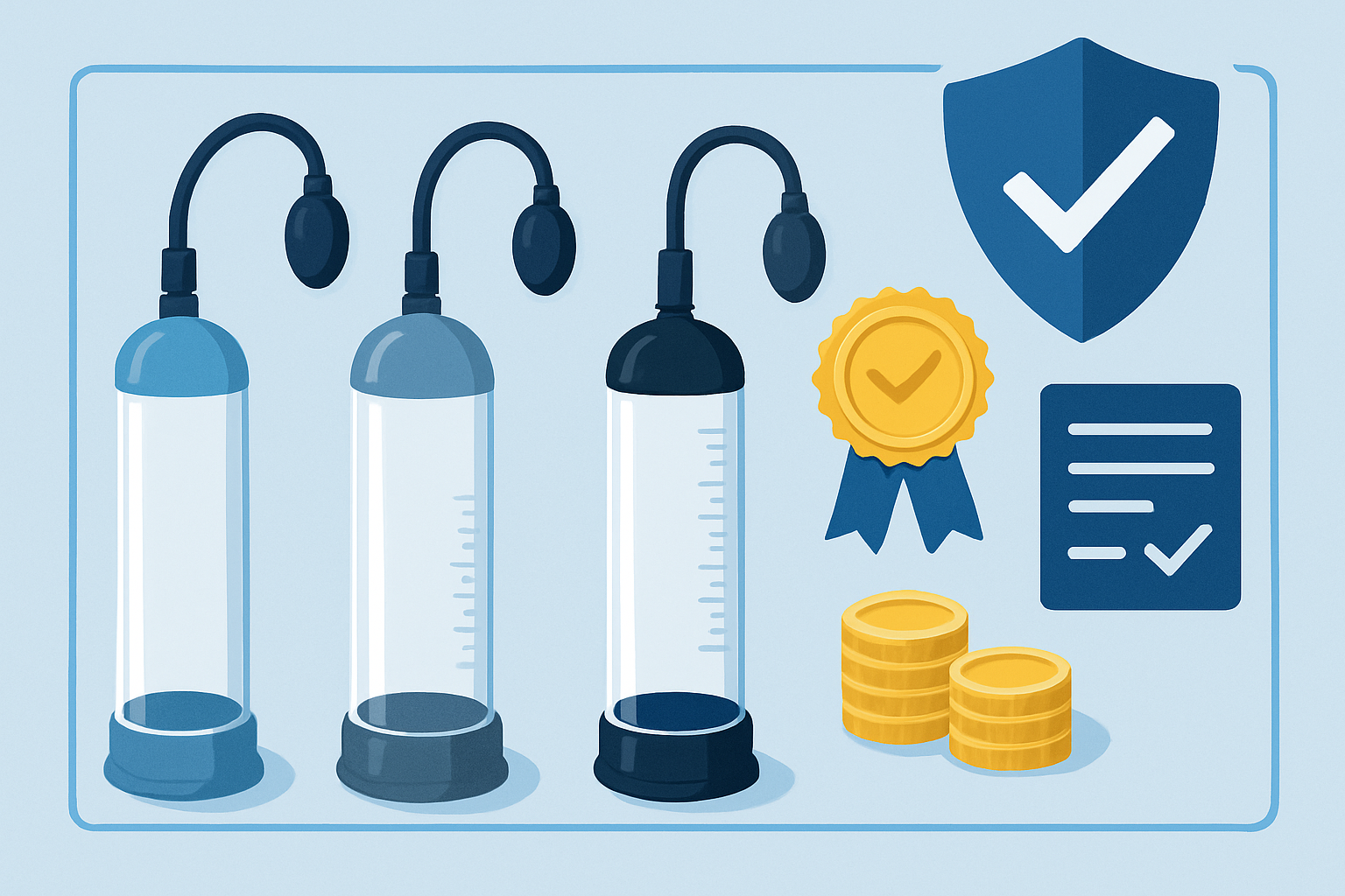 Penispumpe Test 2025 - Vergleich verschiedener Modelle mit Testsieger